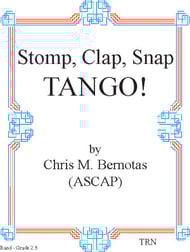 cover Stomp, Clap, Snap Tango! Concert Band sheet music cover
